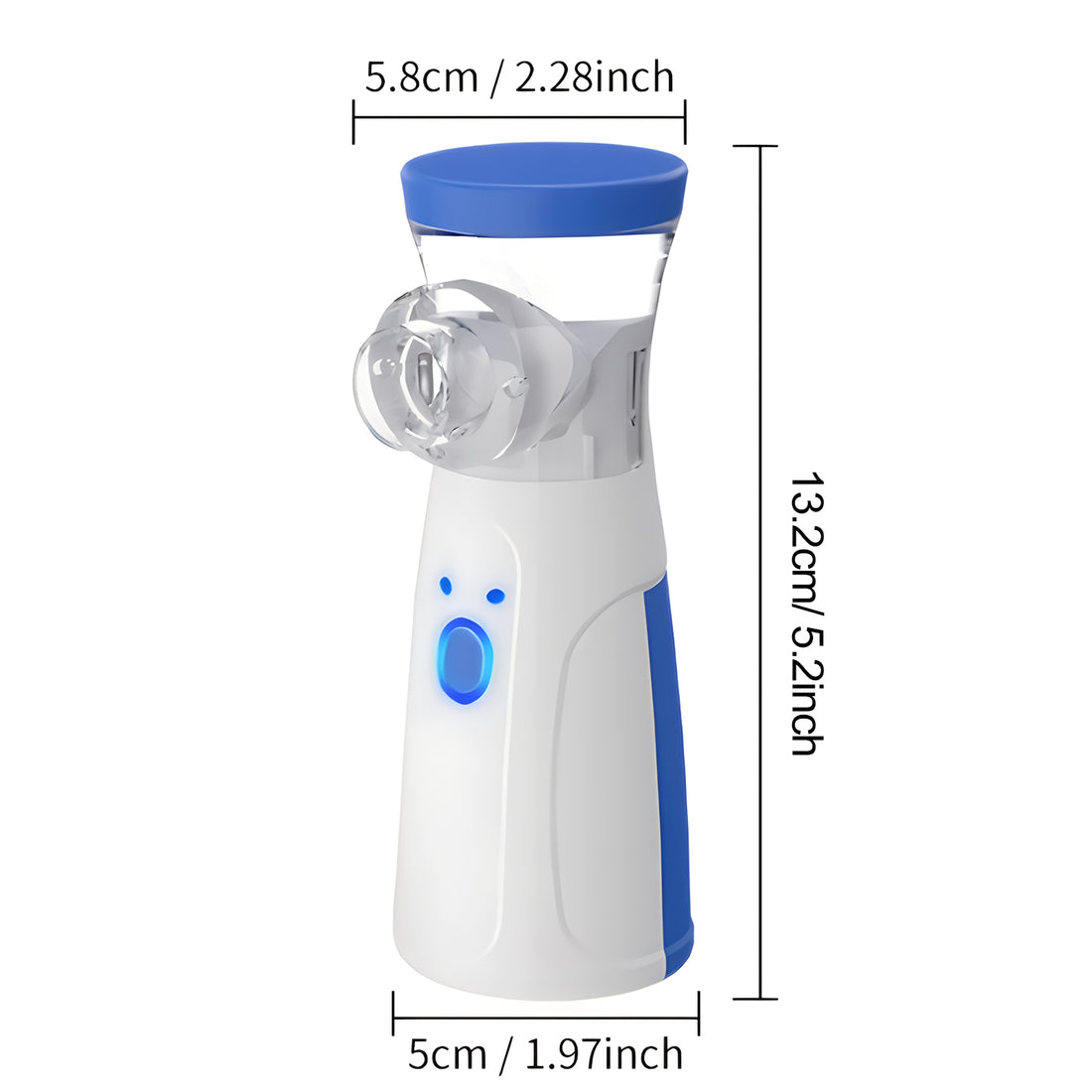 Portable Mesh Nebulizer – Silent, Lightweight & Fast Mist Delivery